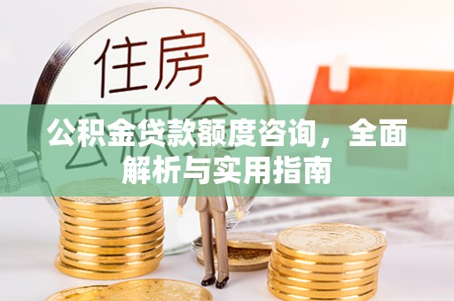 偏关公积金贷款额度咨询，全面解析与实用指南