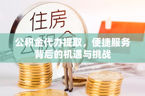偏关公积金代办提取，便捷服务背后的机遇与挑战