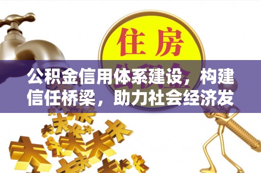偏关公积金信用体系建设，构建信任桥梁，助力社会经济发展
