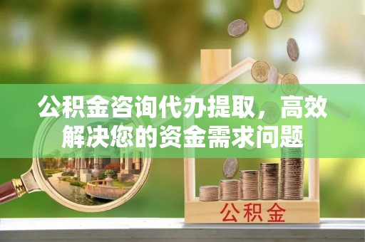 偏关公积金咨询代办提取，高效解决您的资金需求问题