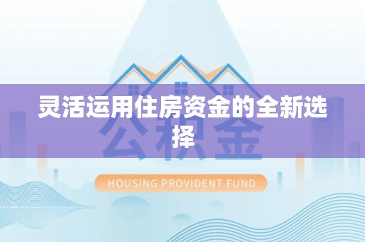 偏关灵活运用住房资金的全新选择
